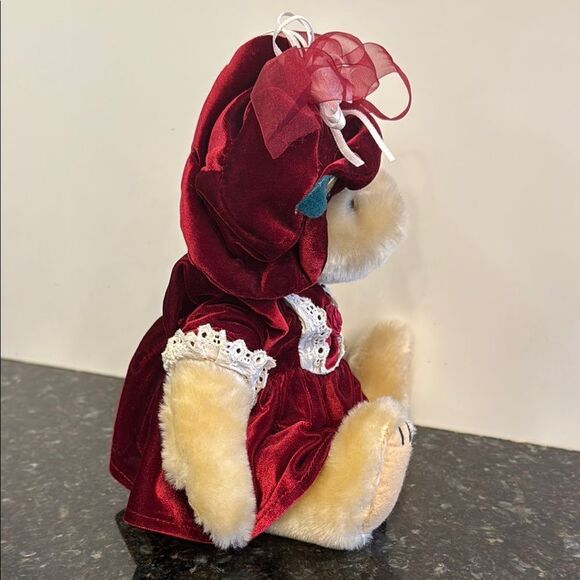 The Brass Button Collectible Pickford Plush Bear PEARL Jointed Handcrafted 13” - Picture 5 of 8